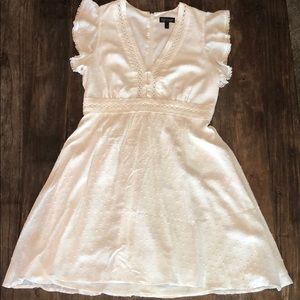 Adorable white TopShop dress